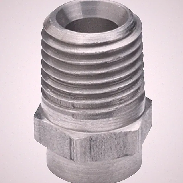NorthStar Pressure Washer Spray Nozzle, 1/4in. NPT-M, Size 7.0, 25° Spray, SS