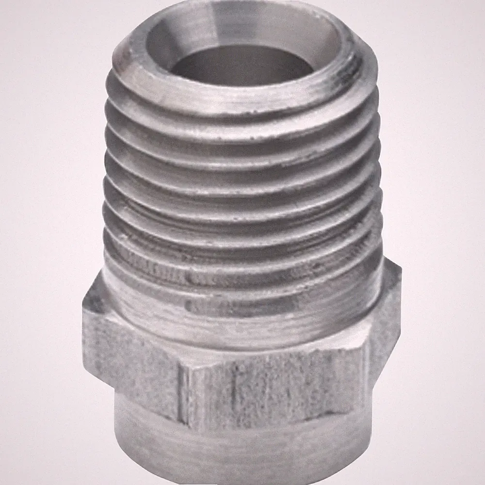 NorthStar Pressure Washer Spray Nozzle, 1/4in. NPT-M, Size 7.5, 15° Spray, SS