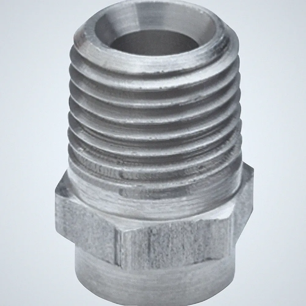 NorthStar Pressure Washer Spray Nozzle, 1/4in. NPT-M, Size 7.5, 40° Spray, SS