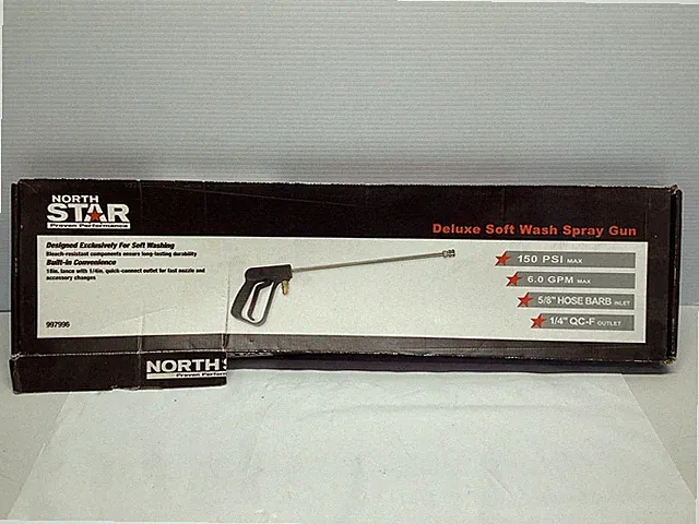 NorthStar Soft Wash Deluxe Trigger Gun 18in 997996 New Open Box