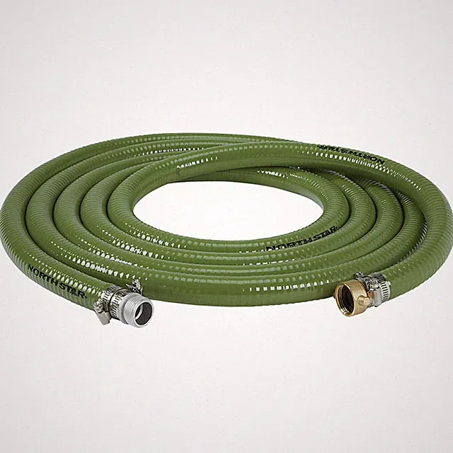NorthStar Water Pump Suction Hose, 1in. x 20ft. Max. PSI 85, PVC