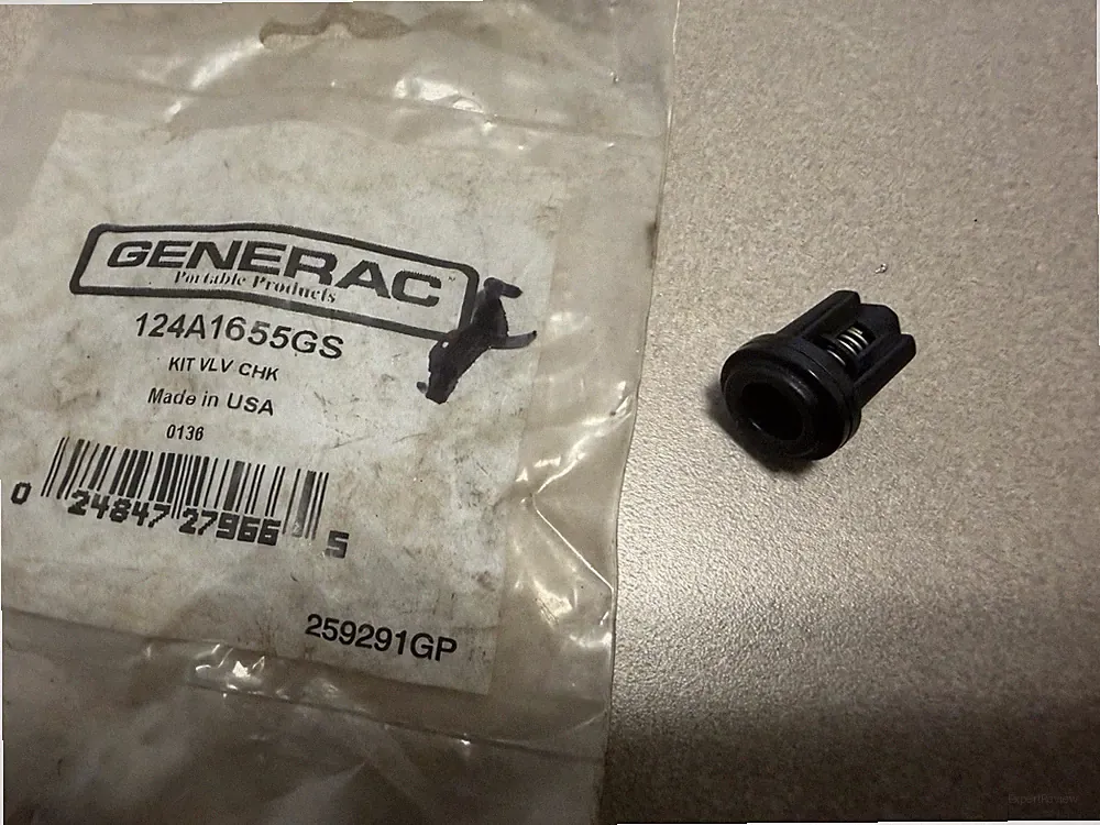 NOS Genuine Generac 124A1655GS Check Valve Kit Pressure Washer Spring Plunger