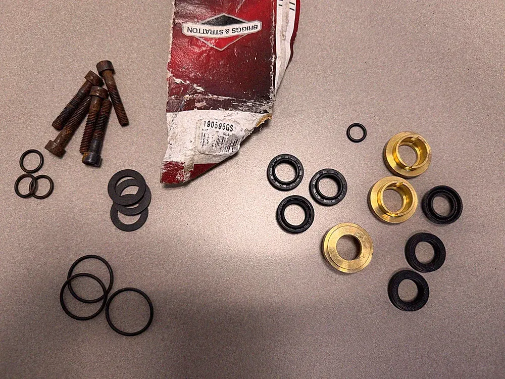 NOS Genuine Murray 190595GS Seal Set Kit Generac 190595 Pressure Washer Valve