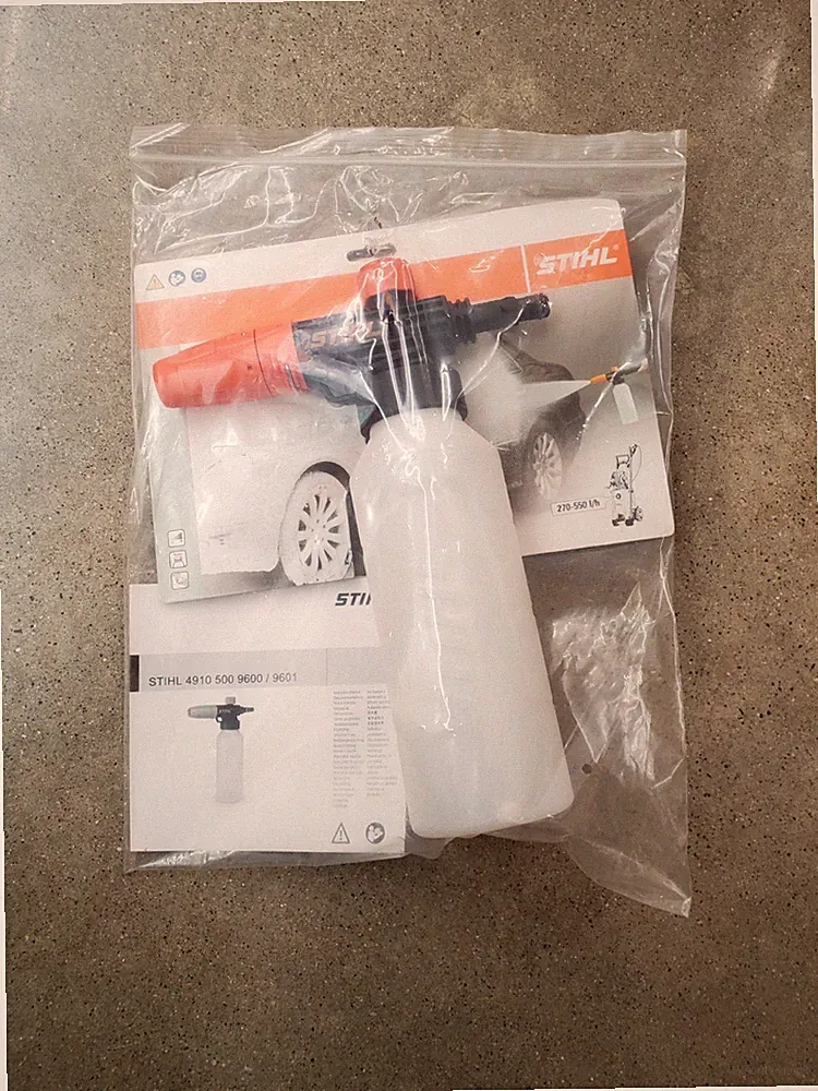 NOS Stihl pressure washer Foamer for Electric plug in washers 4910 500 9600