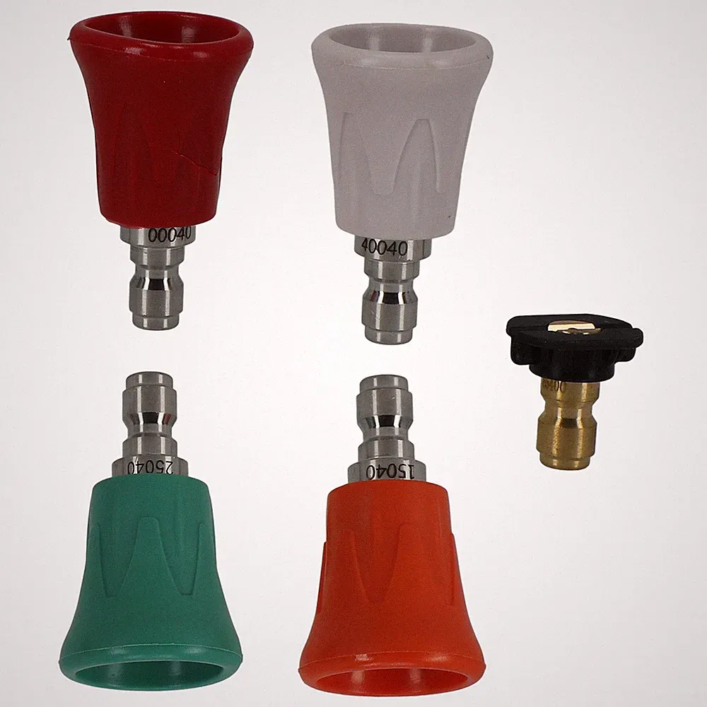 Nozzle Guard Protector Kit 5 Tips for Pressure Washer 1/4" QC Multi-Purpose