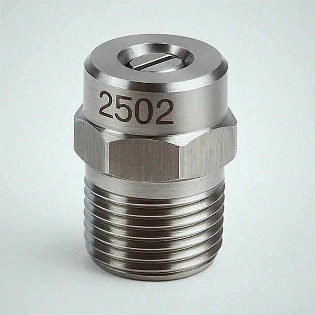 Nozzle Tips 1/4 Spray Stainless Steel for Pressure Washer Cleaning 2502 Set of 4
