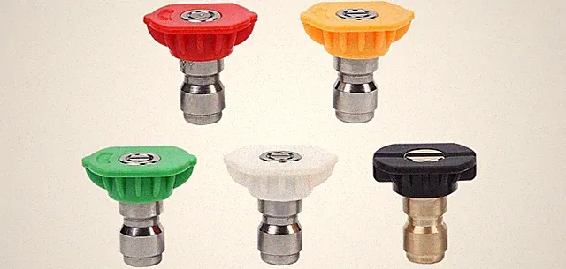 Nozzle Tips 5 pack For 212cc Ryobi RY80588A 3200PSI Pressure Washer