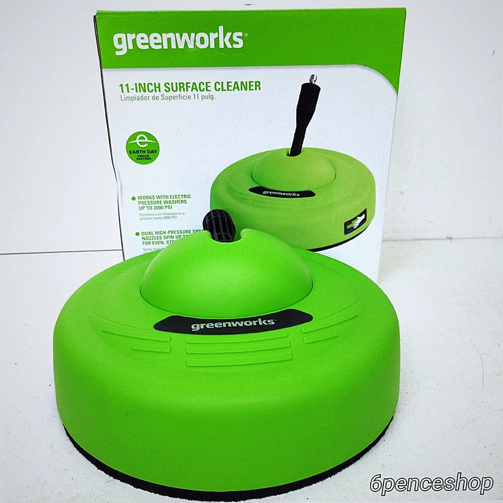 OB-Greenworks 11" Surface Cleaner Universal Pressure Washer Attachment 30012