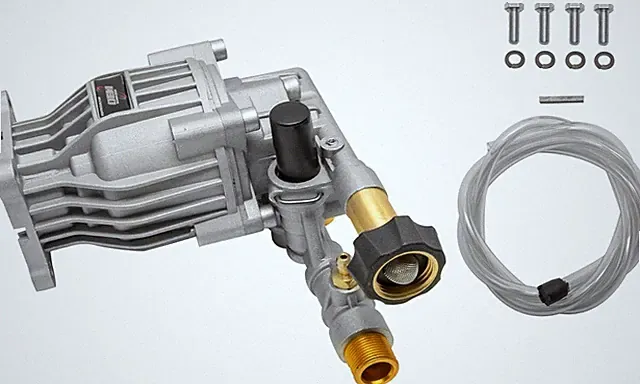 OEM 3300 PSI Replacement Pressure Washer Pump Kit with Hardware & Siphon Tube
