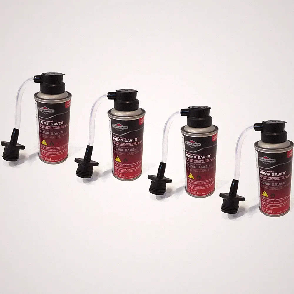 OEM (4-Pack) Briggs & Stratton 4 oz Pressure Washer Pump Saver 6039, 100515GS