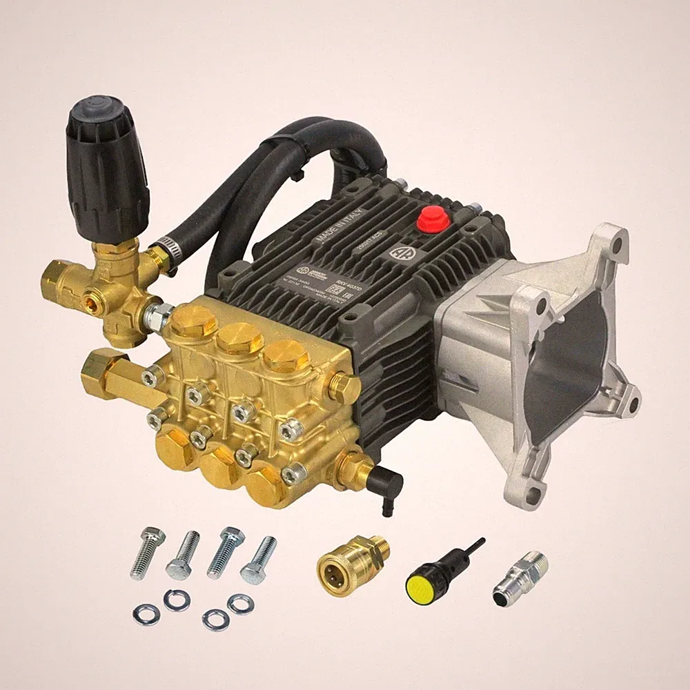 OEM AR Pressure Washer Pump & VRT3 Unloader fits Comet ZWD4042G-K-FNA