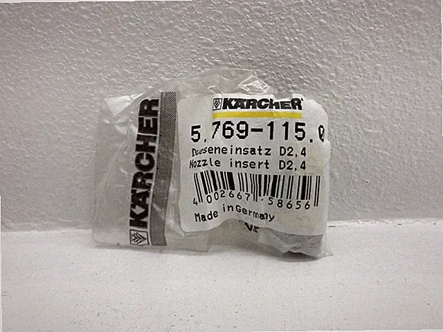 OEM Karcher PRESSURE WASHER PART 5.769-115.0, 57691150 Nozzle Insert D2 D4