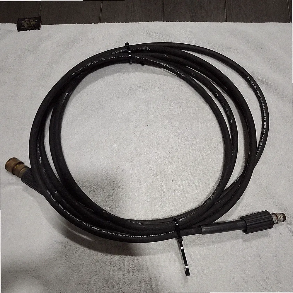 OEM Sun Joe High Pressure Washer Hose SPX3000 2900 PSI Used M22 15mm 20ft