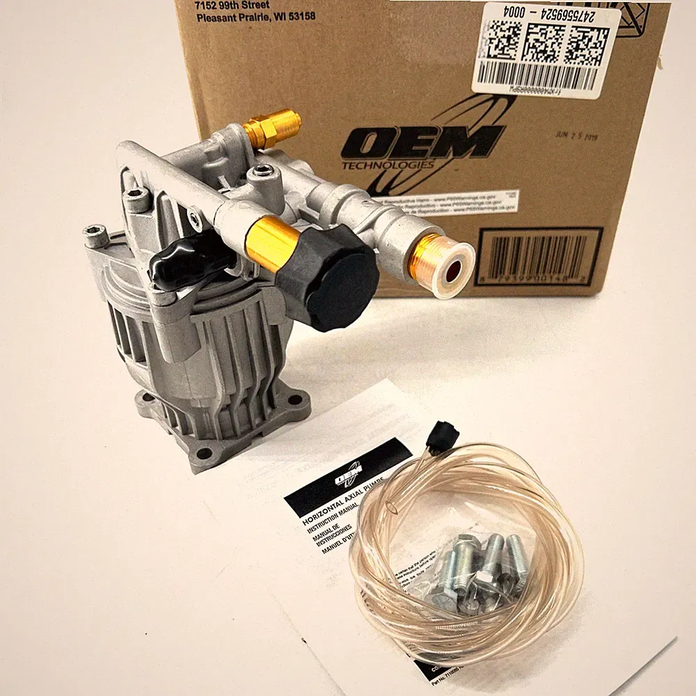 OEM Technologies 3300 PSI 2.4 GPM Horizontal Pressure Washer Pump Kit 90028