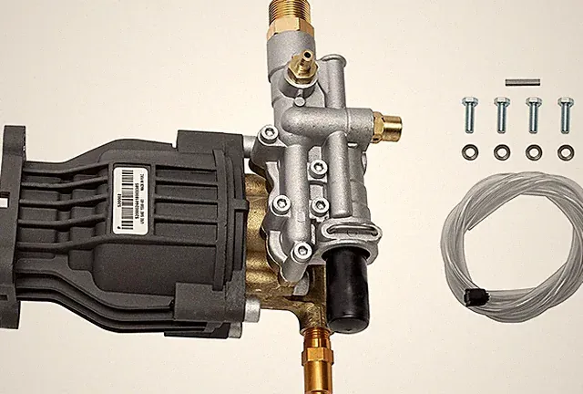OEM Technologies 3400 PSI 2.5 GPM Horizontal Pressure Washer Pump Kit 90029