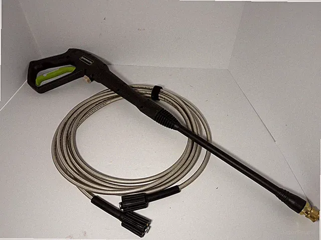 OEM Used Greenworks Power Washer Wand Replacement With Extension & 20 Foot Hose