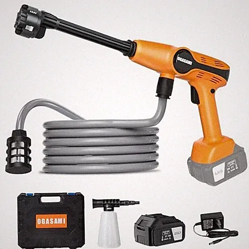 OGASAMI PORTABLE PRESSURE WASHER CORDLESS 1.85MPA PRESSURE WASHER D-021 - ORANGE