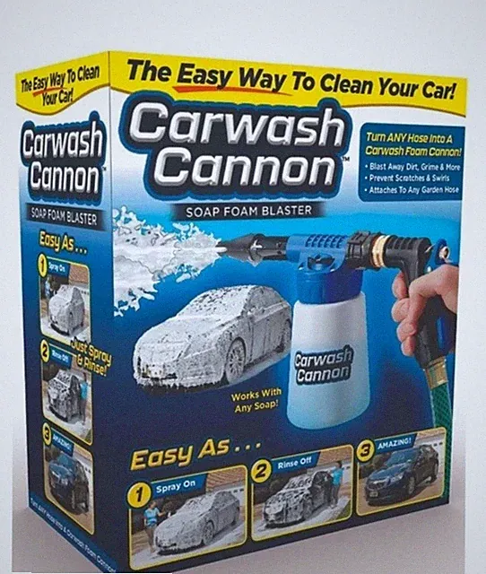 Ontel Carwash Cannon Foam Blaster Nozzle Gun for Car, Truck, Boat More - 5