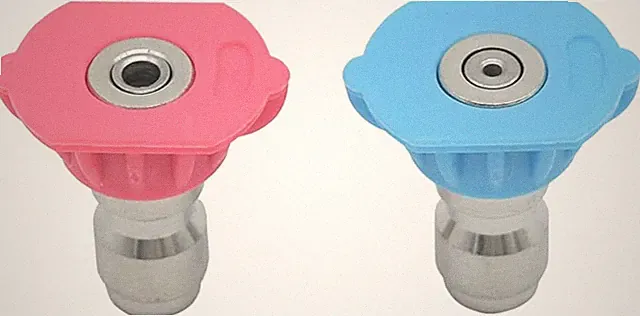 Onyehn Second-story Pressure Washer Spray Nozzle Tips, Quick Connect, 4000PSI, 1