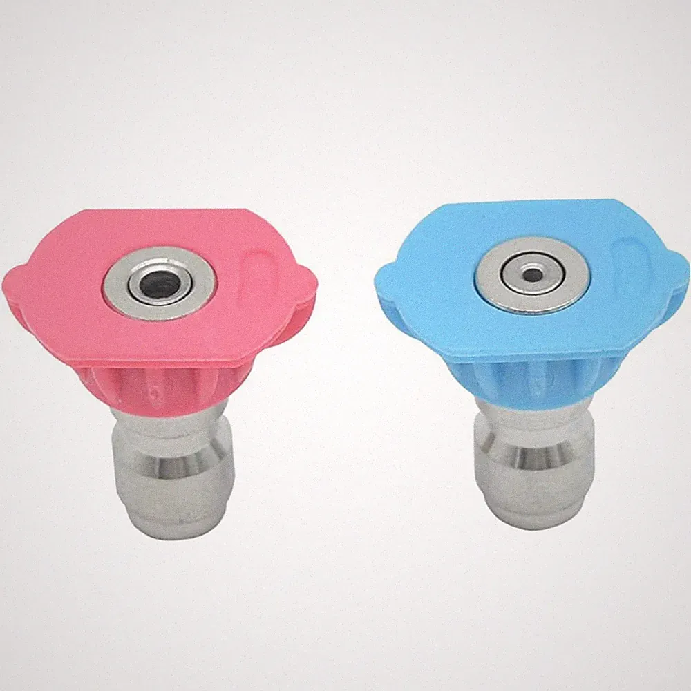 Onyehn Second-story Pressure Washer Spray Nozzle Tips, Quick Connect, 4000PSI