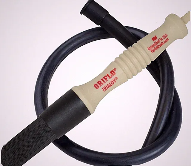 Oriflo With Hose (OR101H) Flow-Thru Parts Washer Brush (10.25 Inches, 4.25