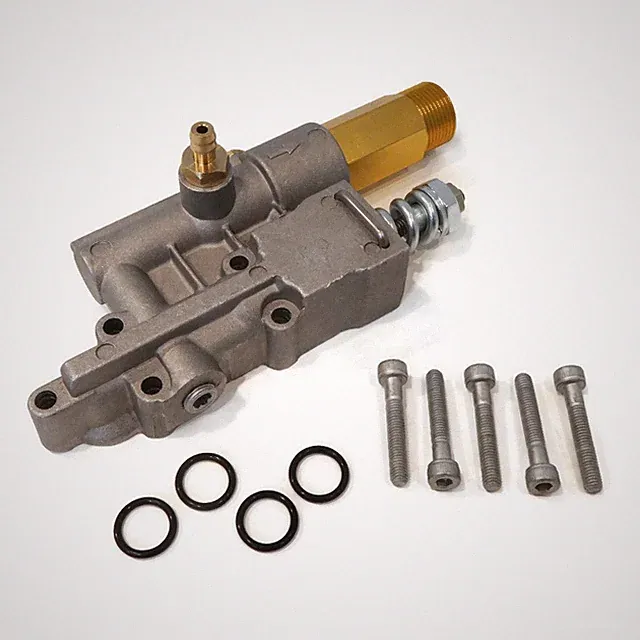 Outlet Valve Kit with Tube, Unloader, & Chemical Injector for Pressure Washers
