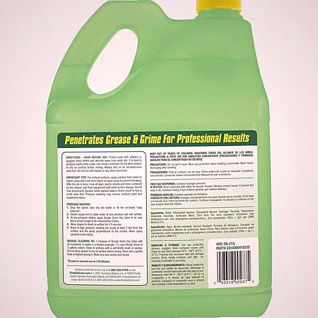 Oxy Solve House Siding Cleaner - Mold & Mildew Stain Remover