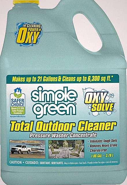 Oxy Solve Total Outdoor Pressure Washer Cleaner – 1 Gal