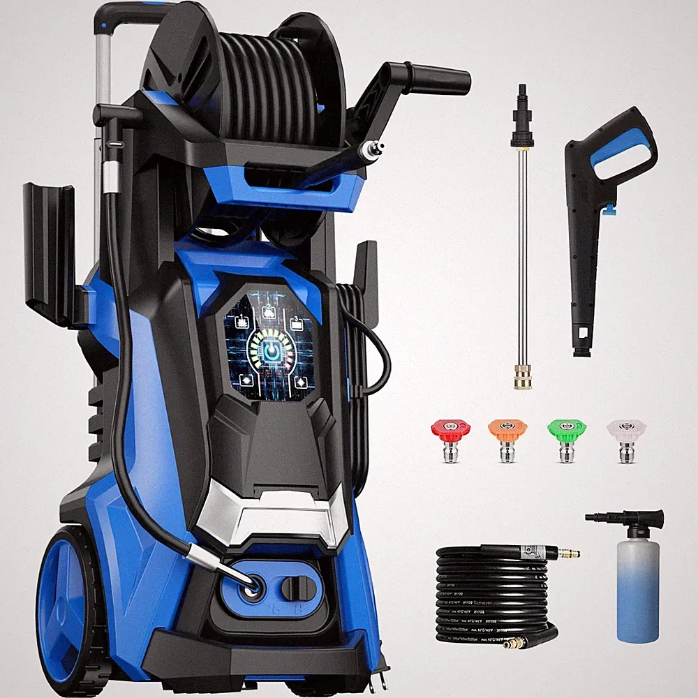 PECTICHO ELECTRIC PRESSURE WASHER 4200PSI 2.8 GPM POWER 101ACA - BLUE