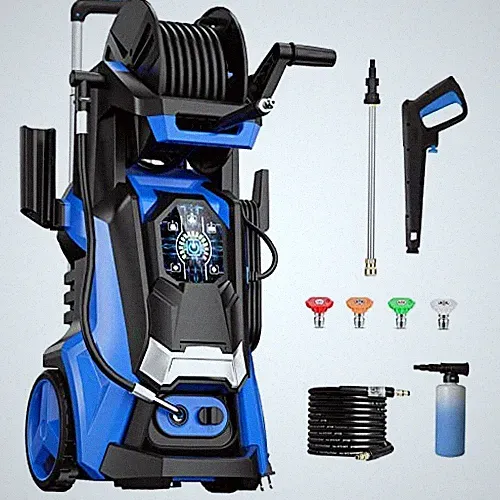 PECTICHO ELECTRIC PRESSURE WASHER 4200PSI MAX 2.8 GPM POWER WITH SMART - BLUE