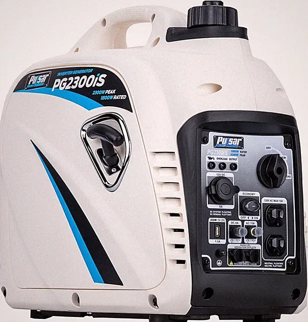Pg2300Is 2,300W Portable Super Quiet Gas-Powered Inverter Generator with USB Out