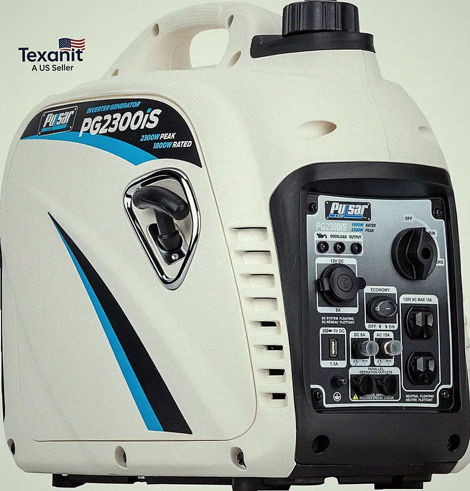 Pg2300Is 2,300W Portable Super Quiet Gas-Powered Inverter Generator with USB Out