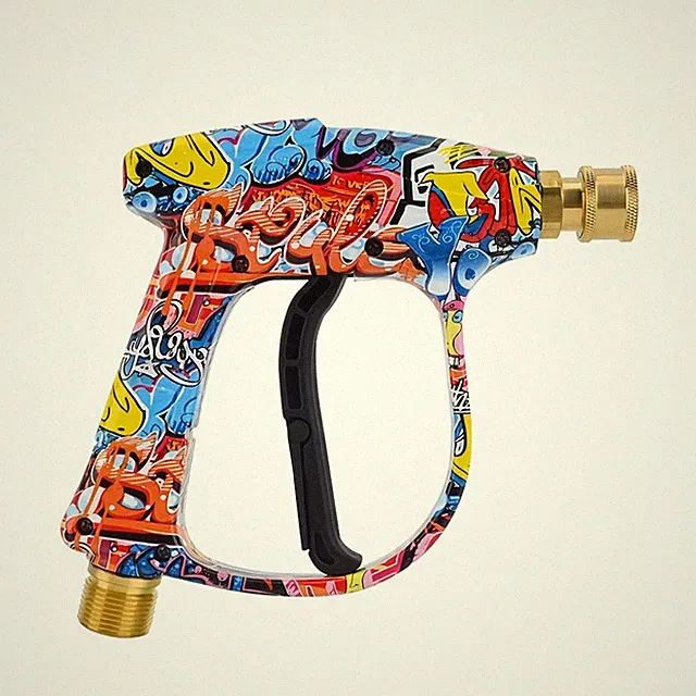 Pistola Corta De Alta Presion 3000 PSI Con Conexion Rapida De Lujo Pro