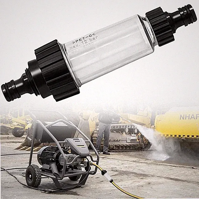 Plastic Filter for High Pressure Washer Garden Hose Compatible Use