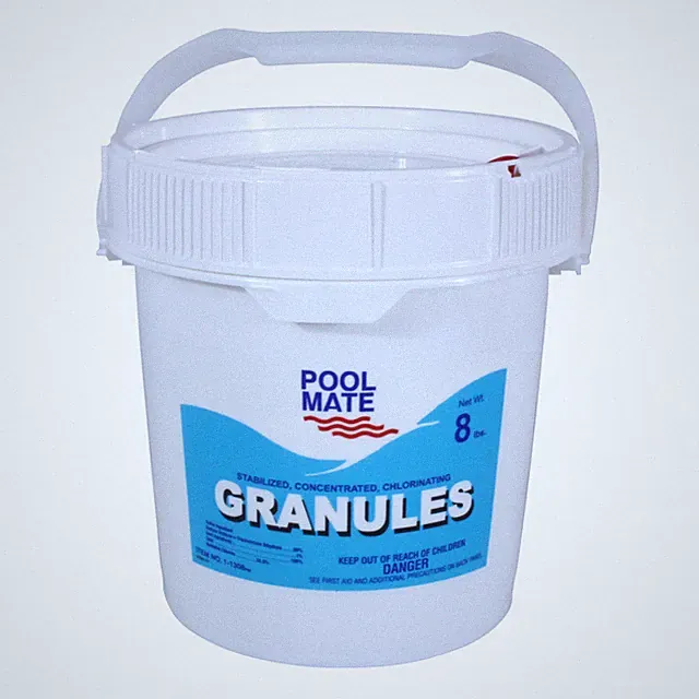 Pool Mate Chlorinating Granules Swimming Pool Sanitizing Chemical 8 Lbs.