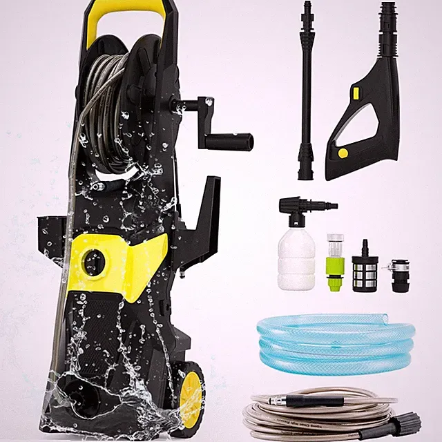 Portable 3000 PSI Electric High-Pressure Washer Yellow 2.6 GPM Power Washer E4