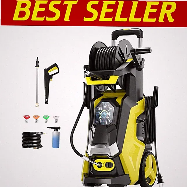Portable 5000PSI Power Washer w/ Touch Screen//