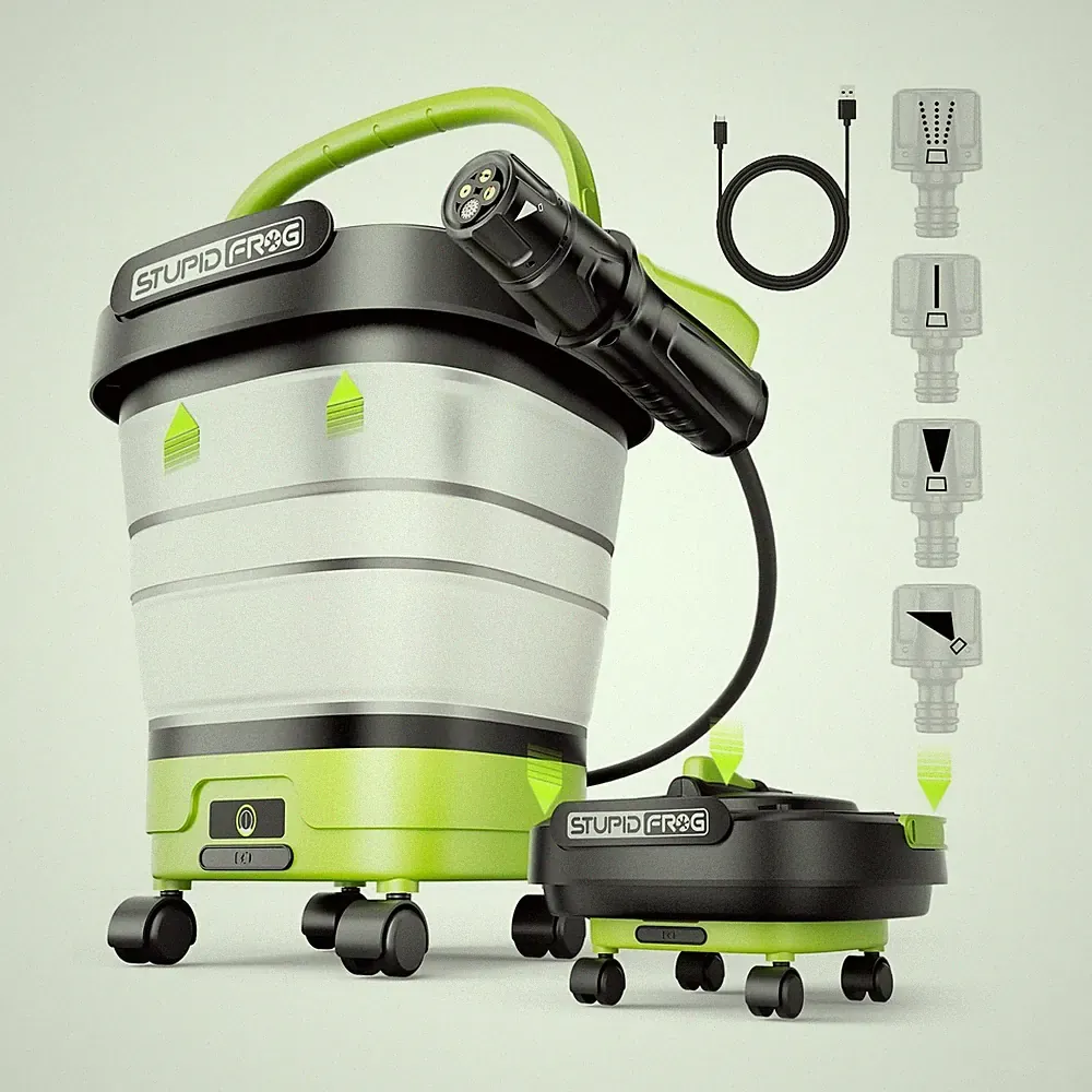 Portable Pressure Washer with Water Tank