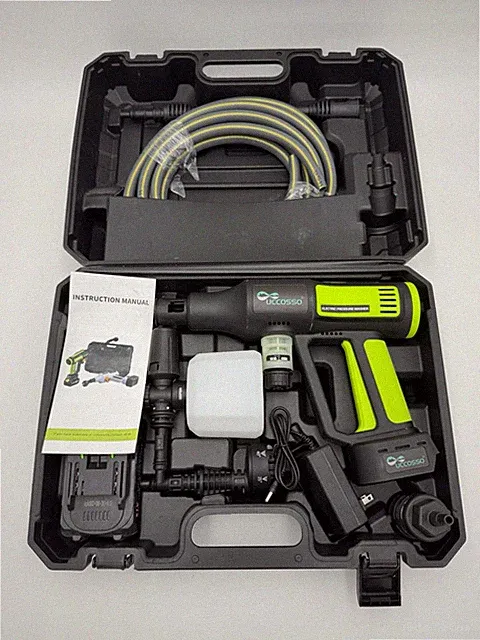 Portable Electric Pressure Washer Uccosso Brand Battery Powered New In Case