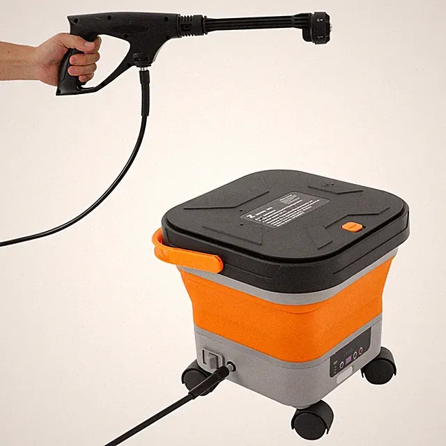 Portable Foldable Sprayer Washer w/ High-Pressure Water Gun and Water Tank SALE