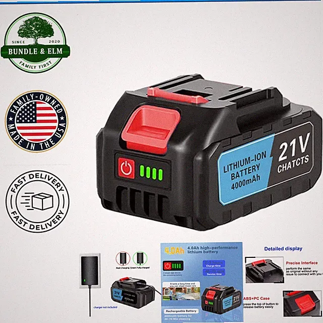 Portable Pressure Washer Battery with Universal Interface for Compatibility