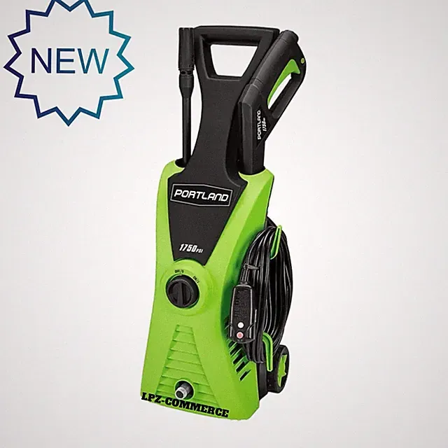 PORTLAND 1750 PSI Electric Pressure Washer – Portable w/ 20ft Hose