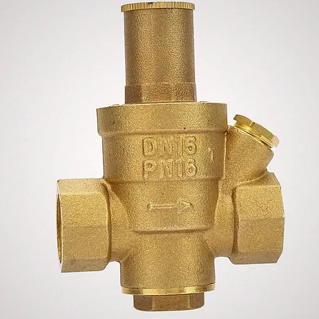 Potable Water Pressure Regulator, Brass Water Pressure Valve, Thread DN15 1/2...