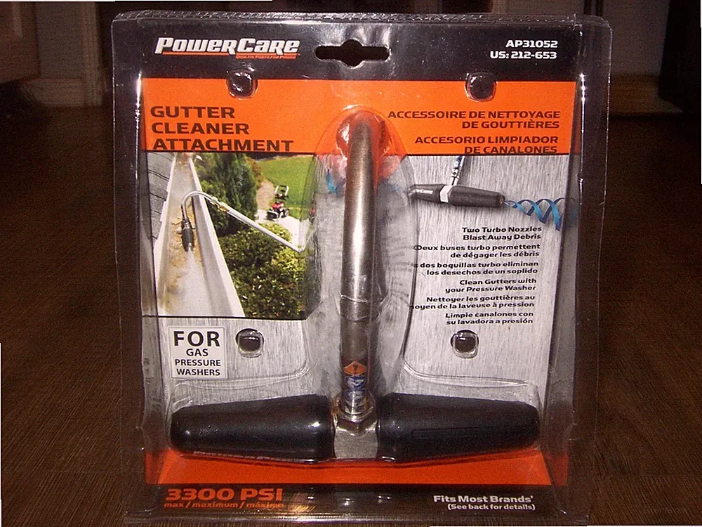 Power Care Gutter Cleaner Attachment AP31052 For Gas Pressure Washers 3300 PSI