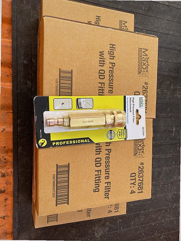 Power Care High Pressure Filter with QD Fitting 4 Pack for Pressure Washer New