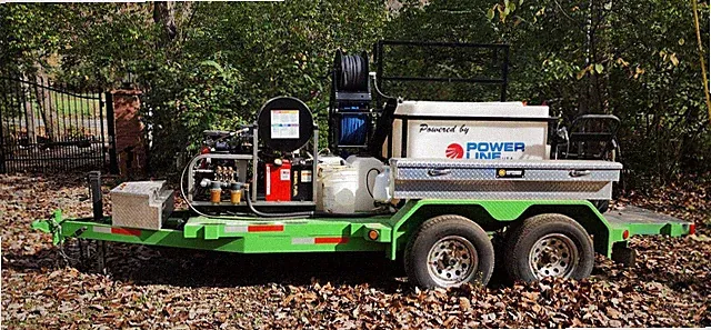 POWER LINE DUAL LINE HOT WATER PRESSURE WASHER WITH HEATER