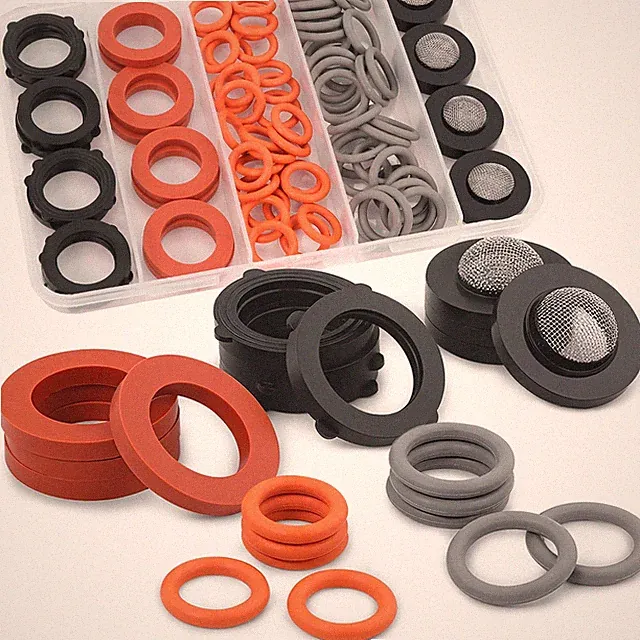 Power Pressure Washer ORings Washers Kit Screen Filter Hose Pump 84 PCS