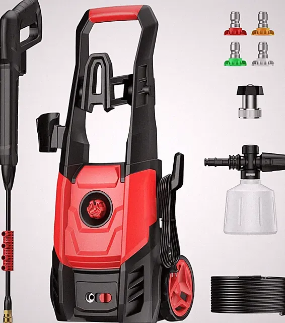 Power Washer 2.5 GPM Foam Cannon Portable Black