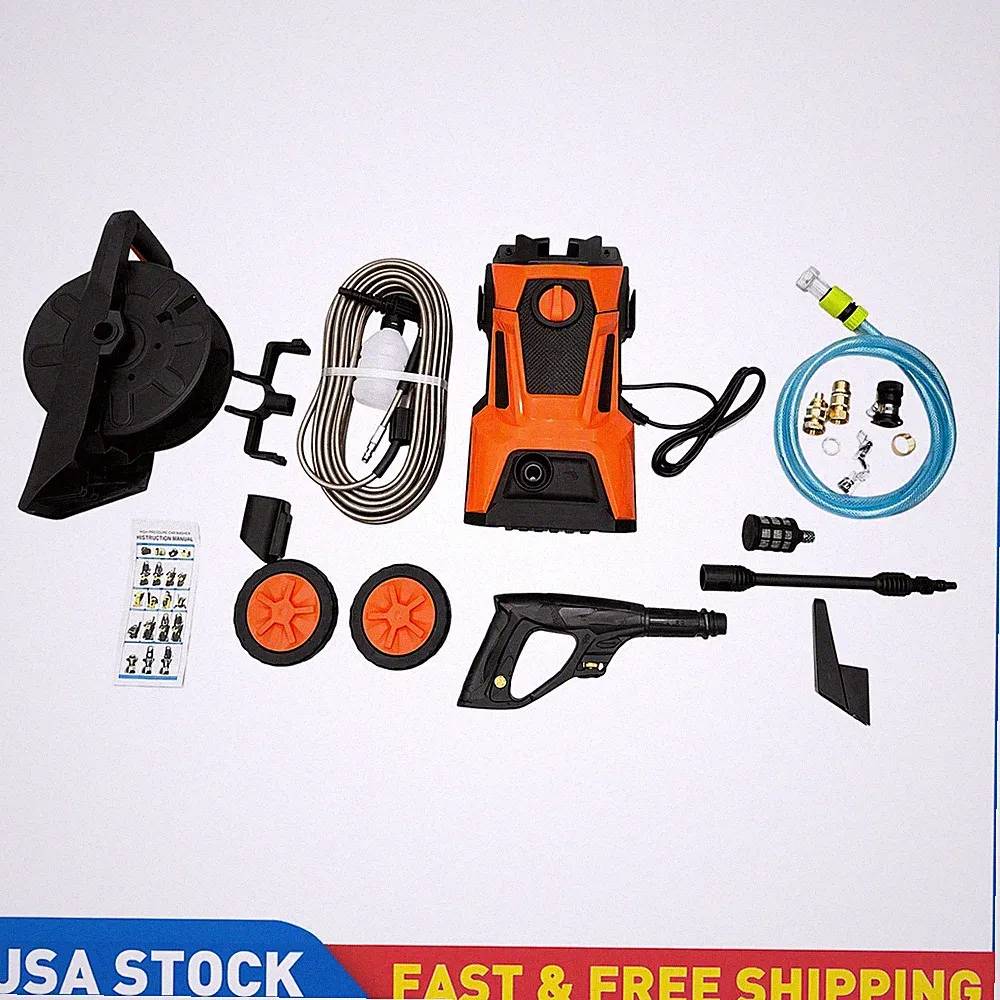 power washer washer hose reel electric pressure washer home cleaning washer