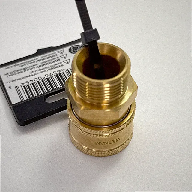 Powercare 3/8" Male NPT x Male M22 Pressure Washer Hose to Trigger Coupler *NEW*